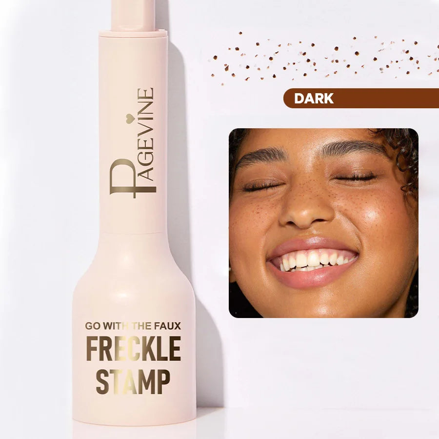 Five-point Freckle Stamp Pen Natural Simulation Instant Freckle Liquid Fake Dot Spot Comb Seal Waterproof Quick Dry Makeup Tool
