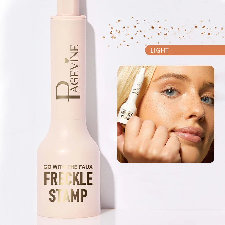 Five-point Freckle Stamp Pen Natural Simulation Instant Freckle Liquid Fake Dot Spot Comb Seal Waterproof Quick Dry Makeup Tool