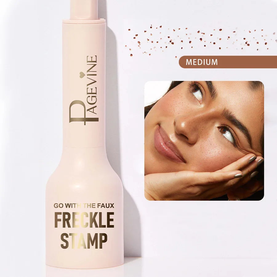 Five-point Freckle Stamp Pen Natural Simulation Instant Freckle Liquid Fake Dot Spot Comb Seal Waterproof Quick Dry Makeup Tool
